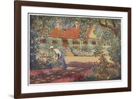 The Garden at Robundara an Early Australian Homestead-Percy F.s. Spence-Framed Premium Giclee Print