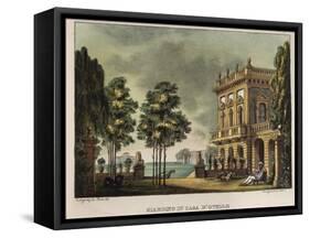 The Garden at the House of Othello-Alessandro Sanquirico-Framed Stretched Canvas