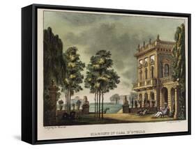 The Garden at the House of Othello-Alessandro Sanquirico-Framed Stretched Canvas