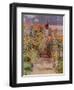 The Garden at Vetheuil, 1881-Claude Monet-Framed Giclee Print