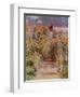 The Garden at Vetheuil, 1881-Claude Monet-Framed Giclee Print