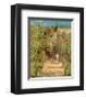 The Garden at Vetheuil-Claude Monet-Framed Art Print