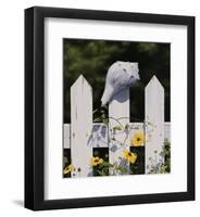 The Garden by the Sea-Jack Saylor-Framed Art Print