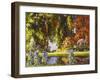 The Garden by the Sea-Thomas Edwin Mostyn-Framed Giclee Print