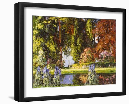 The Garden by the Sea-Tom Mostyn-Framed Giclee Print