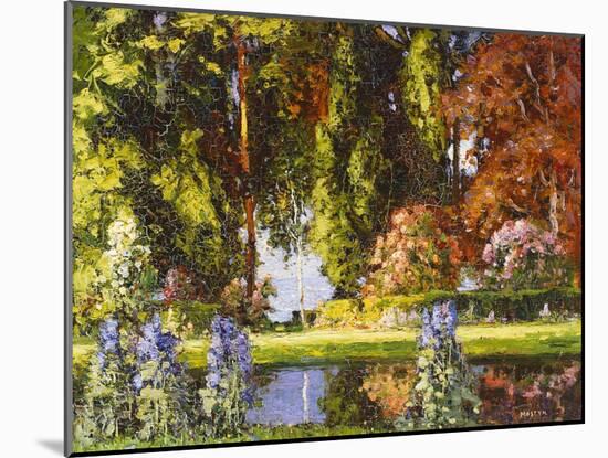 The Garden by the Sea-Tom Mostyn-Mounted Giclee Print