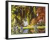 The Garden by the Sea-Tom Mostyn-Framed Giclee Print