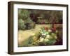 The Garden, c.1878-Gustave Caillebotte-Framed Giclee Print