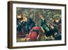 The Garden Court, from the Briar Rose Series, C.1894-Edward Burne-Jones-Framed Giclee Print