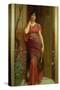 The Garden Door-John William Godward-Stretched Canvas