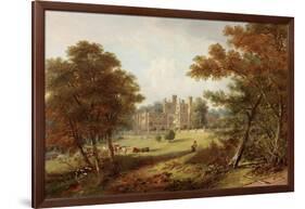 The Garden Front, Beaufront Castle, 1845-John Wilson Carmichael-Framed Giclee Print