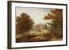 The Garden Front, Beaufront Castle, 1845-John Wilson Carmichael-Framed Giclee Print
