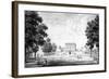 The Garden Front of Cliveden House in the County of Bucks, 1753-John Donowell-Framed Giclee Print