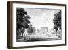 The Garden Front of Cliveden House in the County of Bucks, 1753-John Donowell-Framed Giclee Print