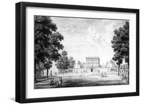 The Garden Front of Cliveden House in the County of Bucks, 1753-John Donowell-Framed Giclee Print