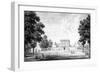 The Garden Front of Cliveden House in the County of Bucks, 1753-John Donowell-Framed Giclee Print