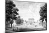 The Garden Front of Cliveden House in the County of Bucks, 1753-John Donowell-Mounted Giclee Print