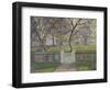 The Garden Gate, Epping, 1894-Lucien Pissarro-Framed Giclee Print