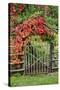 The Garden Gate-George Johnson-Stretched Canvas