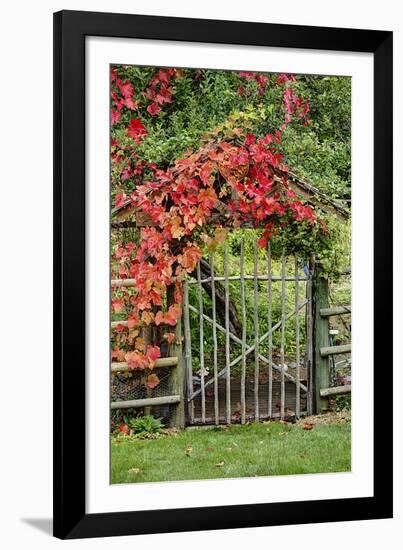 The Garden Gate-George Johnson-Framed Photographic Print