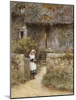 The Garden Gate-Helen Allingham-Mounted Giclee Print