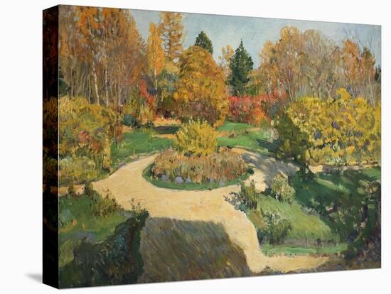 The Garden in Autumn, 1910-Sergei Arsenyevich Vinogradov-Stretched Canvas