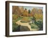 The Garden in Autumn, 1910-Sergei Arsenyevich Vinogradov-Framed Giclee Print