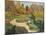 The Garden in Autumn, 1910-Sergei Arsenyevich Vinogradov-Mounted Giclee Print