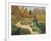 The Garden in Autumn, 1910-Sergei Arsenyevich Vinogradov-Framed Giclee Print