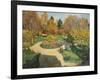 The Garden in Autumn, 1910-Sergei Arsenyevich Vinogradov-Framed Giclee Print