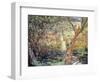 The Garden in Vétheuil, 1881-Claude Monet-Framed Giclee Print