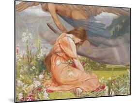 The Garden of Adonis- Amoretta and Time, 1887-John Dickson Batten-Mounted Giclee Print