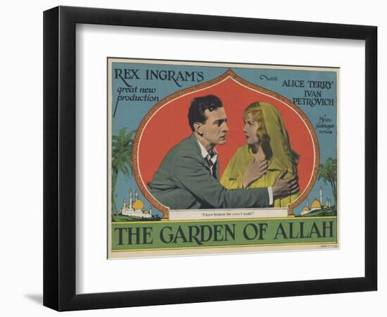 The Garden of Allah, 1927-null-Framed Art Print