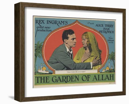 The Garden of Allah, 1927-null-Framed Art Print