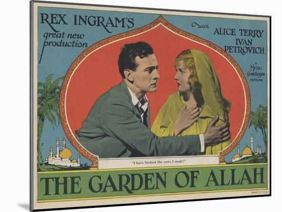 The Garden of Allah, 1927-null-Mounted Art Print