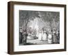 The Garden of Carlton House, London, 1784-Henry William Bunbury-Framed Giclee Print