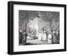 The Garden of Carlton House, London, 1784-Henry William Bunbury-Framed Giclee Print