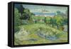 The Garden of Daubigny, 1890-Vincent van Gogh-Framed Stretched Canvas