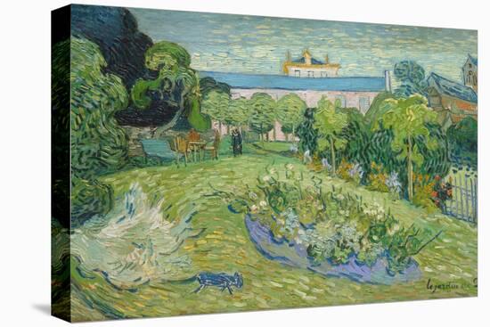 The Garden of Daubigny, 1890-Vincent van Gogh-Stretched Canvas