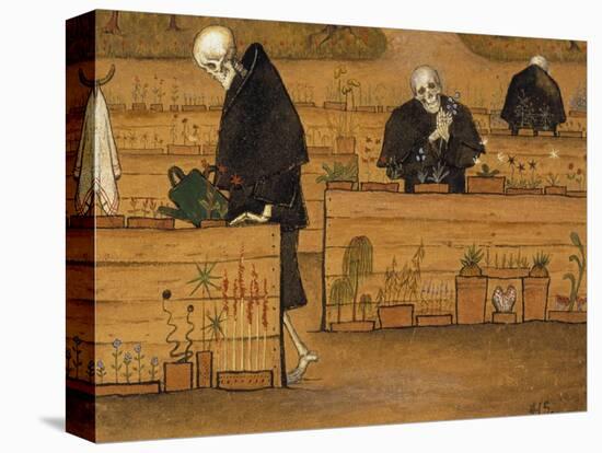 The Garden of Death-Hugo Simberg-Stretched Canvas