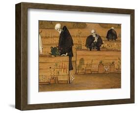 The Garden of Death-Hugo Simberg-Framed Giclee Print