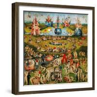 The Garden of Delights, Triptych, Center Panel-Hieronymus Bosch-Framed Giclee Print