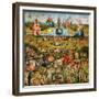 The Garden of Delights, Triptych, Center Panel-Hieronymus Bosch-Framed Giclee Print