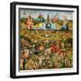 The Garden of Delights, Triptych, Center Panel-Hieronymus Bosch-Framed Giclee Print