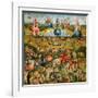 The Garden of Delights, Triptych, Center Panel-Hieronymus Bosch-Framed Giclee Print