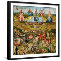 The Garden of Delights, Triptych, Center Panel-Hieronymus Bosch-Framed Giclee Print