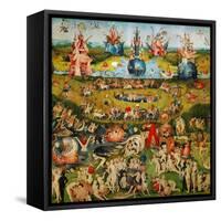 The Garden of Delights, Triptych, Center Panel-Hieronymus Bosch-Framed Stretched Canvas