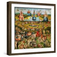 The Garden of Delights, Triptych, Center Panel-Hieronymus Bosch-Framed Giclee Print