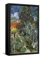 The Garden of Doctor Gachet at Auvers-Sur-Oise (Le Jardin Du Docteur-Vincent van Gogh-Framed Stretched Canvas