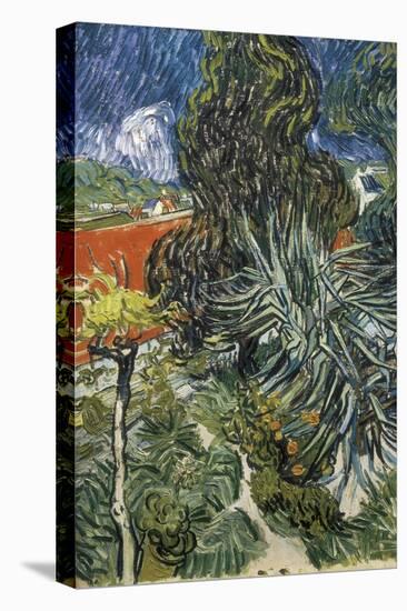 The Garden of Doctor Gachet at Auvers-Sur-Oise (Le Jardin Du Docteur-Vincent van Gogh-Stretched Canvas